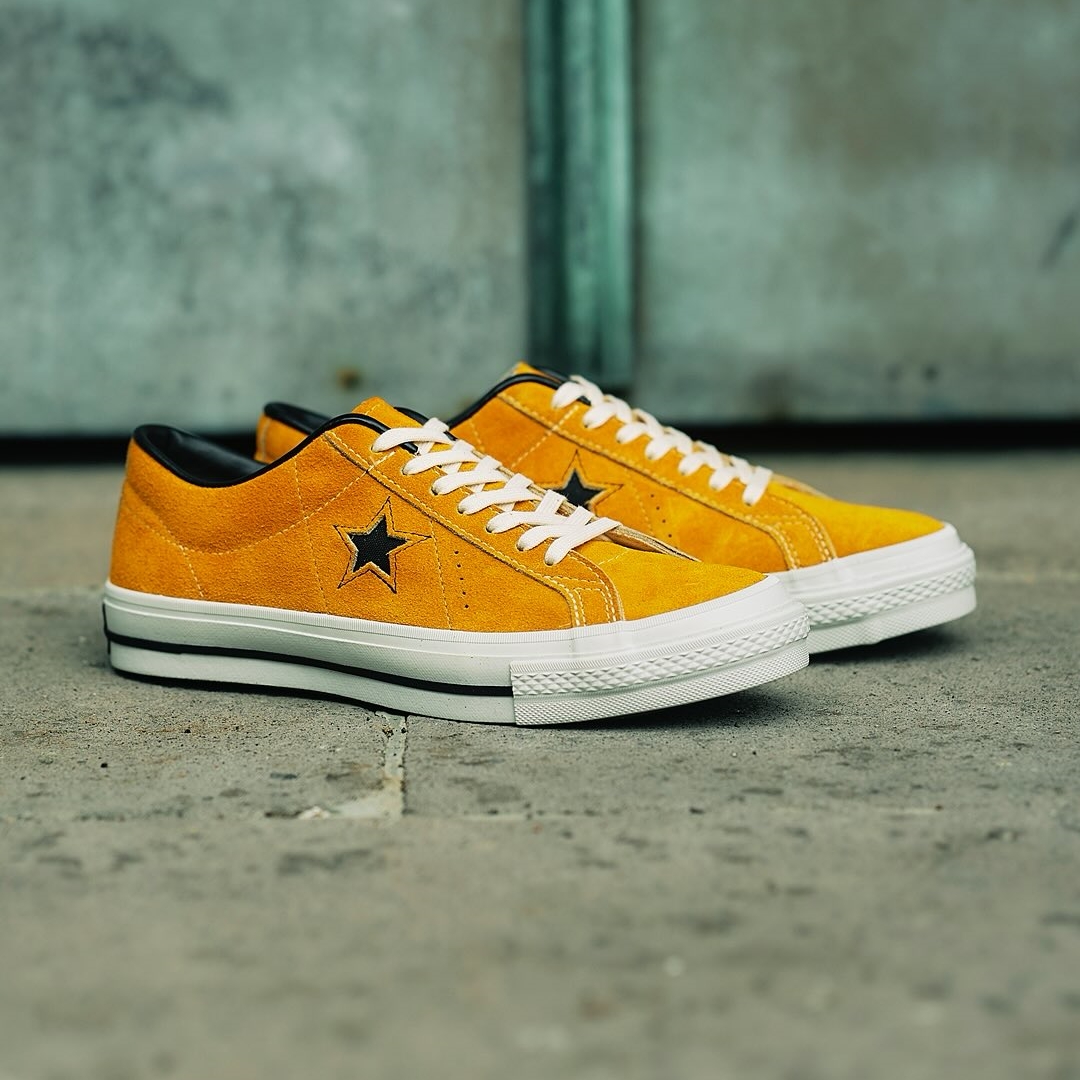 【2025年 9/12 発売】74年発売当時のOGゴールドカラー CONVERSE TimeLine ONE STAR J VTG “Gold” (コンバース タイムライン ワンスター ビンテージ) [33702060]