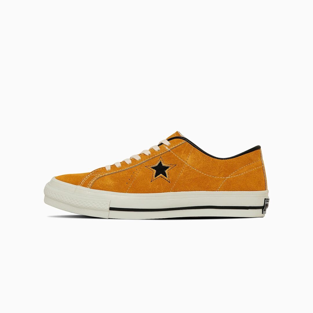 【2025年 9/12 発売】74年発売当時のOGゴールドカラー CONVERSE TimeLine ONE STAR J VTG “Gold” (コンバース タイムライン ワンスター ビンテージ) [33702060]