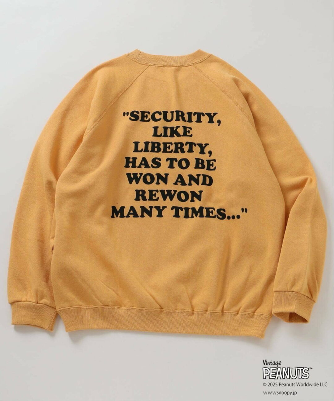 JOURNAL STANDARD relume × PEANUTS 2025 FW “別注 FANTASY A&G INC プリント スウェット”が2025年 10月下旬 発売 (ジャーナルスタンダード ピーナッツ)