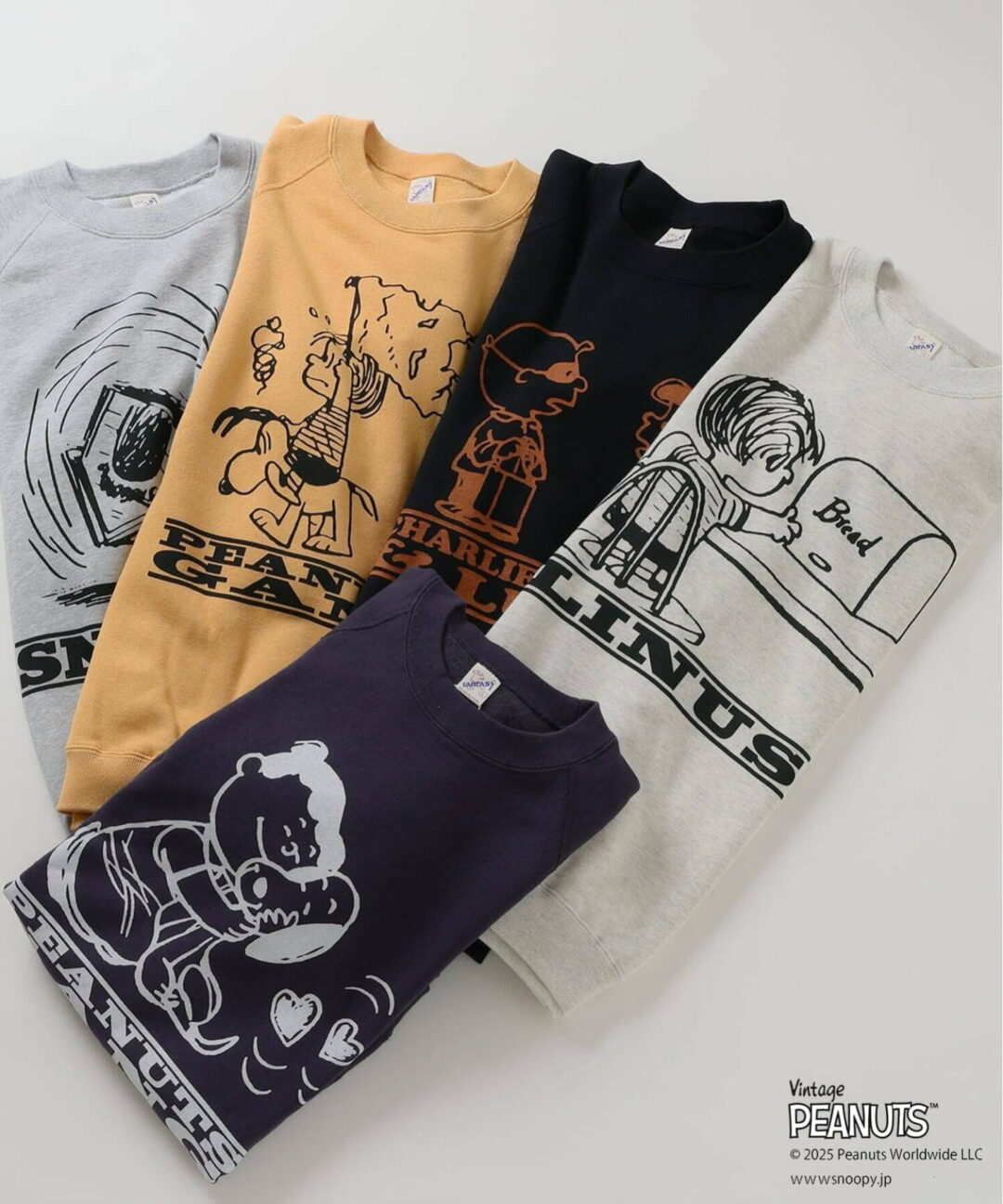 JOURNAL STANDARD relume × PEANUTS 2025 FW “別注 FANTASY A&G INC プリント スウェット”が2025年 10月下旬 発売 (ジャーナルスタンダード ピーナッツ)