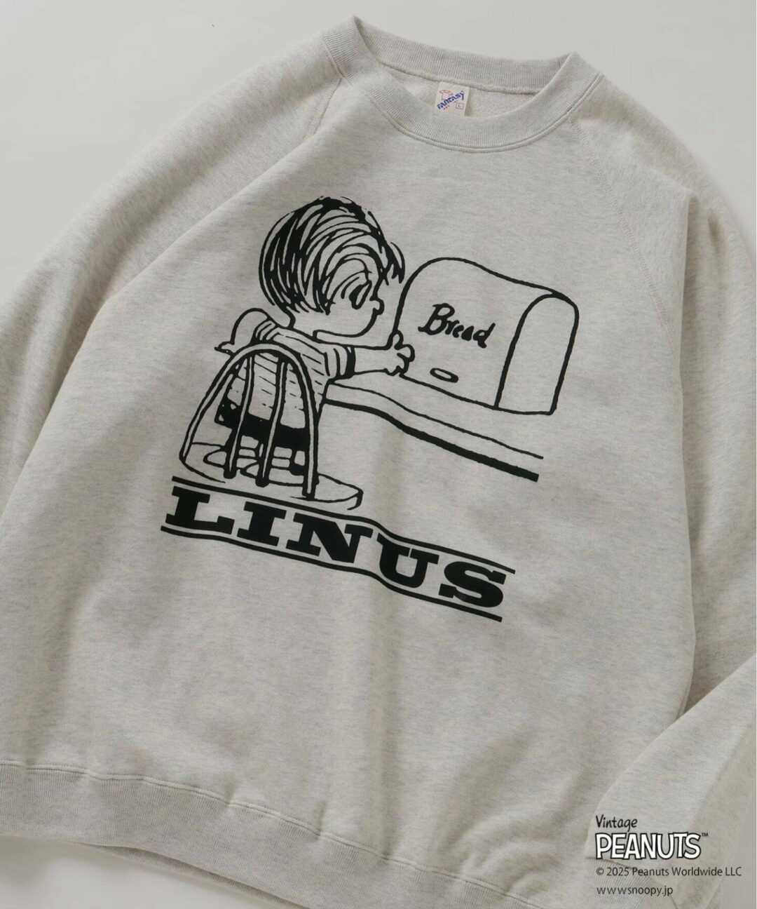 JOURNAL STANDARD relume × PEANUTS 2025 FW “別注 FANTASY A&G INC プリント スウェット”が2025年 10月下旬 発売 (ジャーナルスタンダード ピーナッツ)