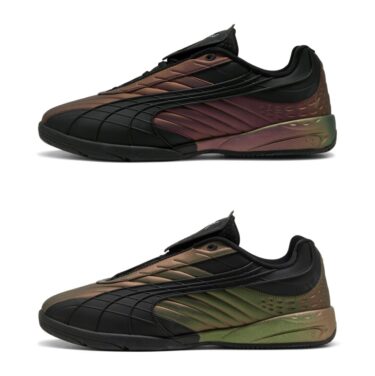 【2025年 9/25 発売】PUMA V-S2 SPECTRUM "Black/Iridescent Red & Green" (プーマ スペクトラム) [404356-01/404356-02]
