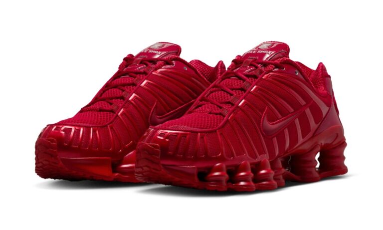 2025年 10/1 発売予定】NIKE SHOX TL “Gym Red/White” (ナイキ