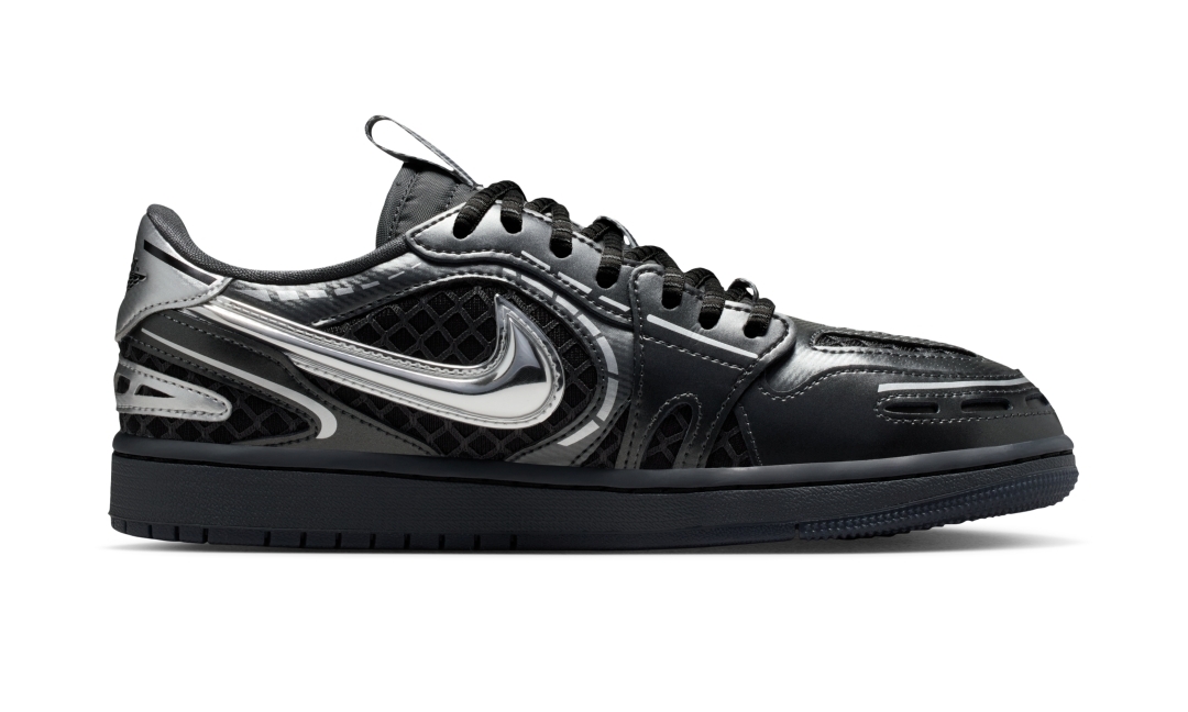 【2025年 発売予定】NIKE W AIR JORDAN 1 LOW METHOD OF MAKE V3 “Black/Metallic Silver” (ナイキ ウィメンズ エア ジョーダン 1 ロー MM “メソッドオブメイク/ブラック/シルバー”) [HQ2186-002]