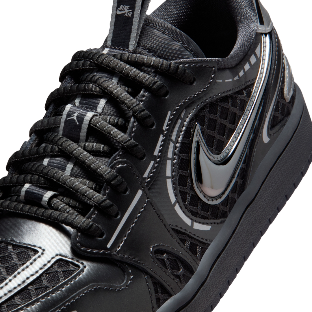 【2025年 発売予定】NIKE W AIR JORDAN 1 LOW METHOD OF MAKE V3 “Black/Metallic Silver” (ナイキ ウィメンズ エア ジョーダン 1 ロー MM “メソッドオブメイク/ブラック/シルバー”) [HQ2186-002]