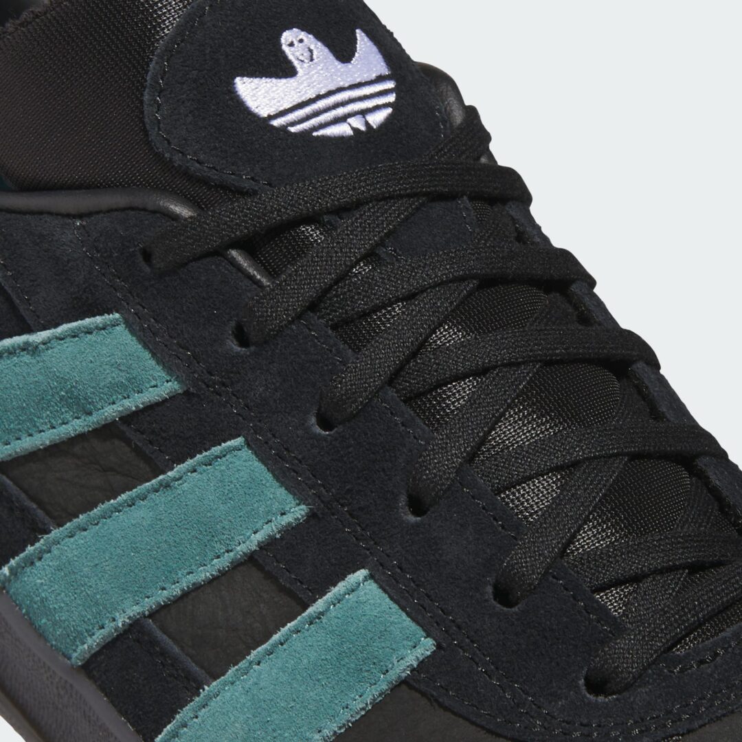 【2025年 9/10 発売】adidas Originals ALOHA SUPER “Core Black/Preloved Teal/Cloud White” (アディダス オリジナルス アロハ スーパー “ブラック/ティール/ホワイト”) [JQ1042]