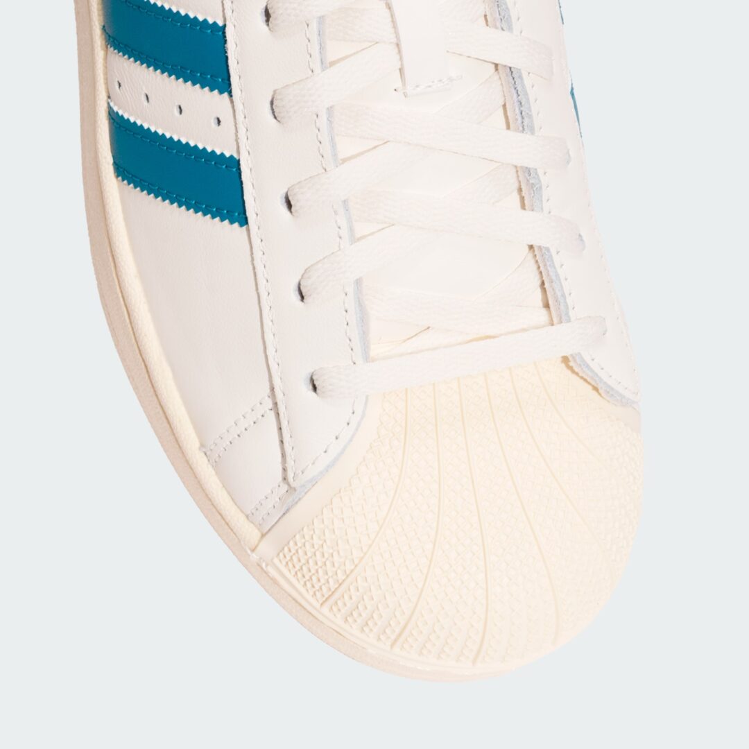 【2025年 9/11 発売】adidas Originals SUPERSTAR II “Cloud White/Active Teal/Cream White” (アディダス オリジナルス スーパースター “ホワイト/ティール”) [KJ5992]
