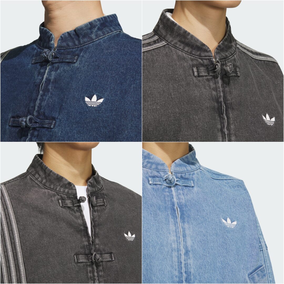 「adidas Originals CTT」からデニム素材のチャイナトラックトップ/ジャージが2025年 9/5 発売 (アディダス オリジナルス Track Top 3.0)
