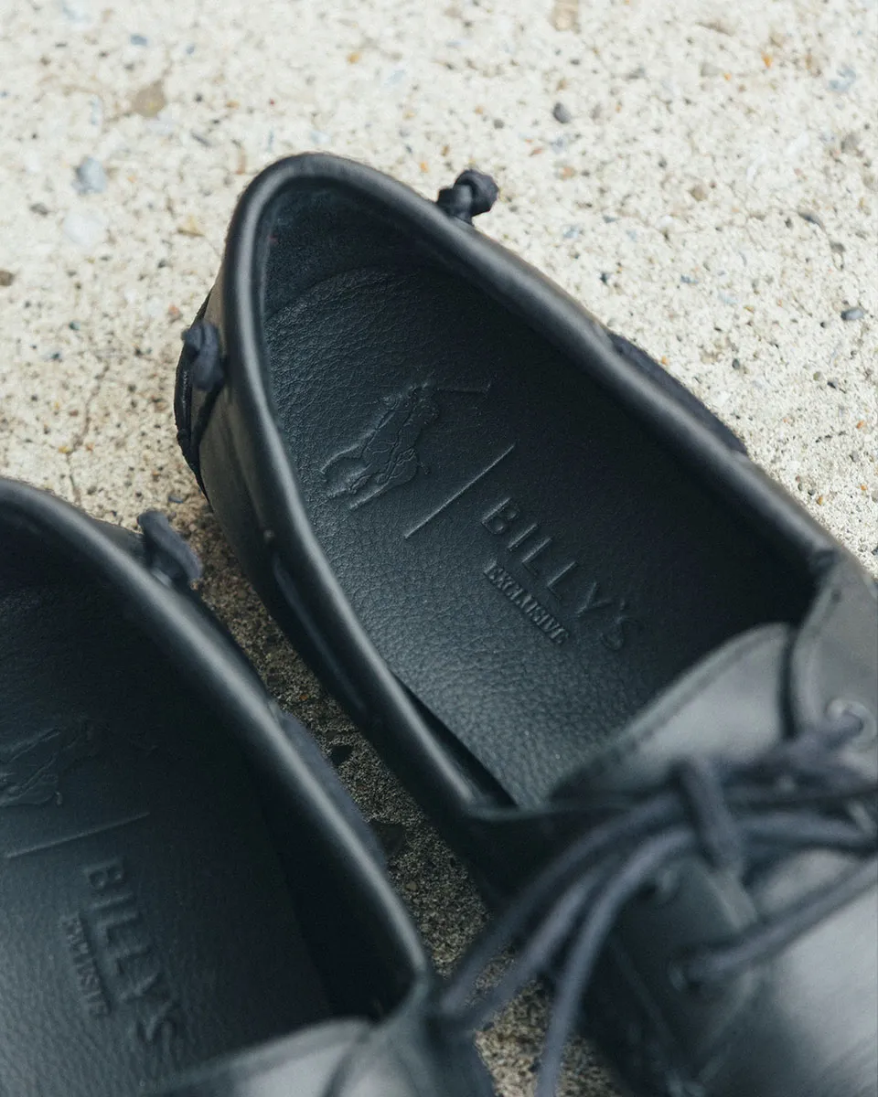 【2025年 10/3 発売】BILLY’S × POLO RALPH LAUREN MERTON BOAT “Triple Black” (ビリーズ ポロ ラルフローレン マートン ボート “トリプルブラック”) [MAPOFTW0Z220135]