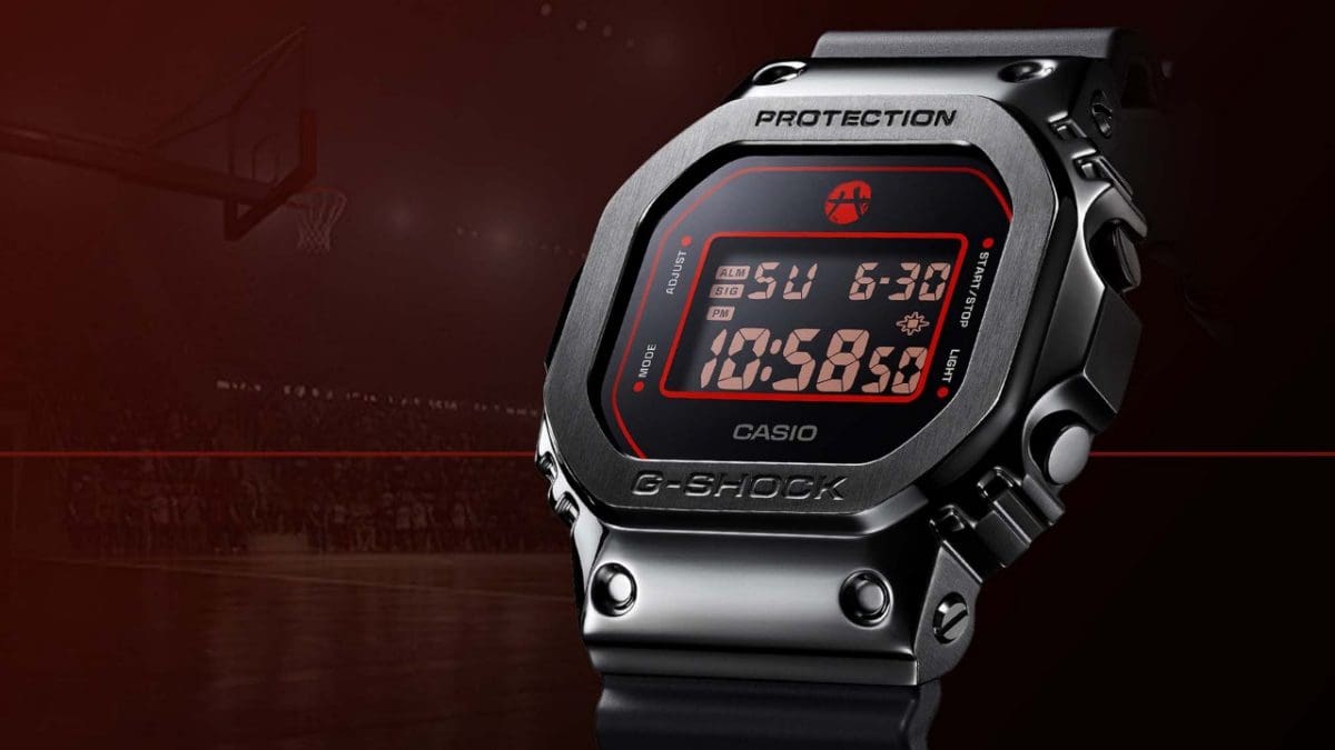 八村塁 × G-SHOCK シグネチャーモデル第5弾「GM-5600RH-1JR」が2025年 9月 発売 (Rui Hachimura Gショック ジーショック)