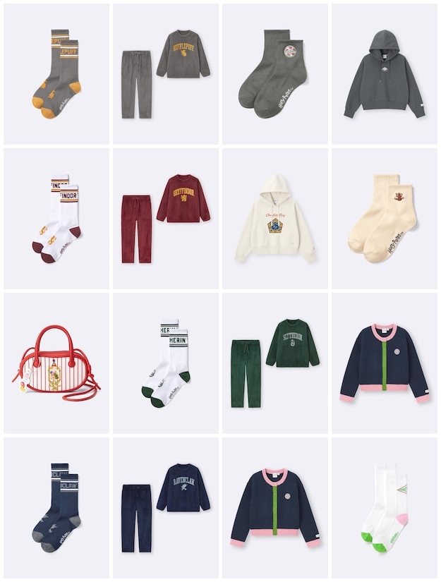 ハリー・ポッター × GU 2025 FW コラボレーションが2025年 11/21 発売 (ジーユー Harry Potter)