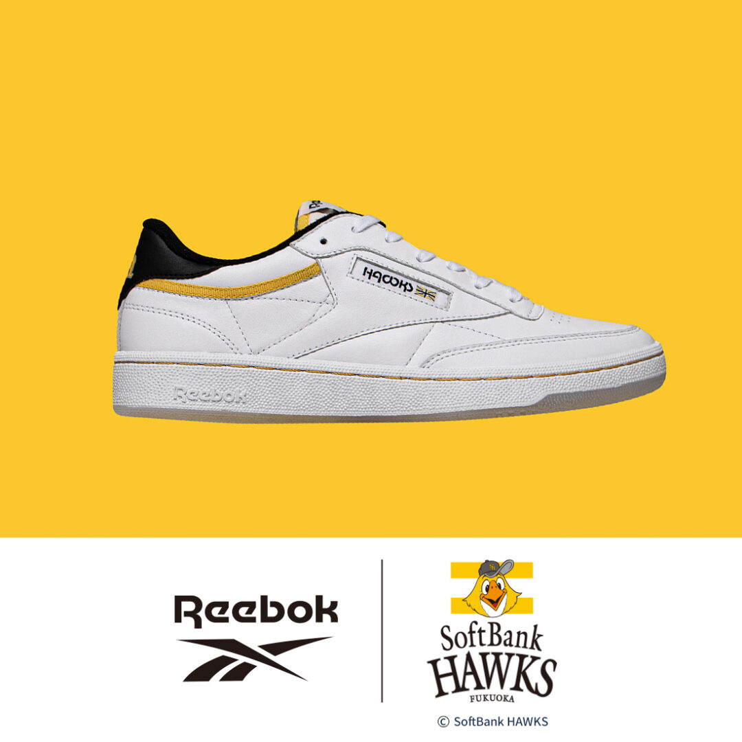 リーボックがパ・リーグ6球団とのコラボシューズ「CLUB C」を抽選販売 (REEBOK PACIFIC LEAGUE 6 TEAMS クラブ C)