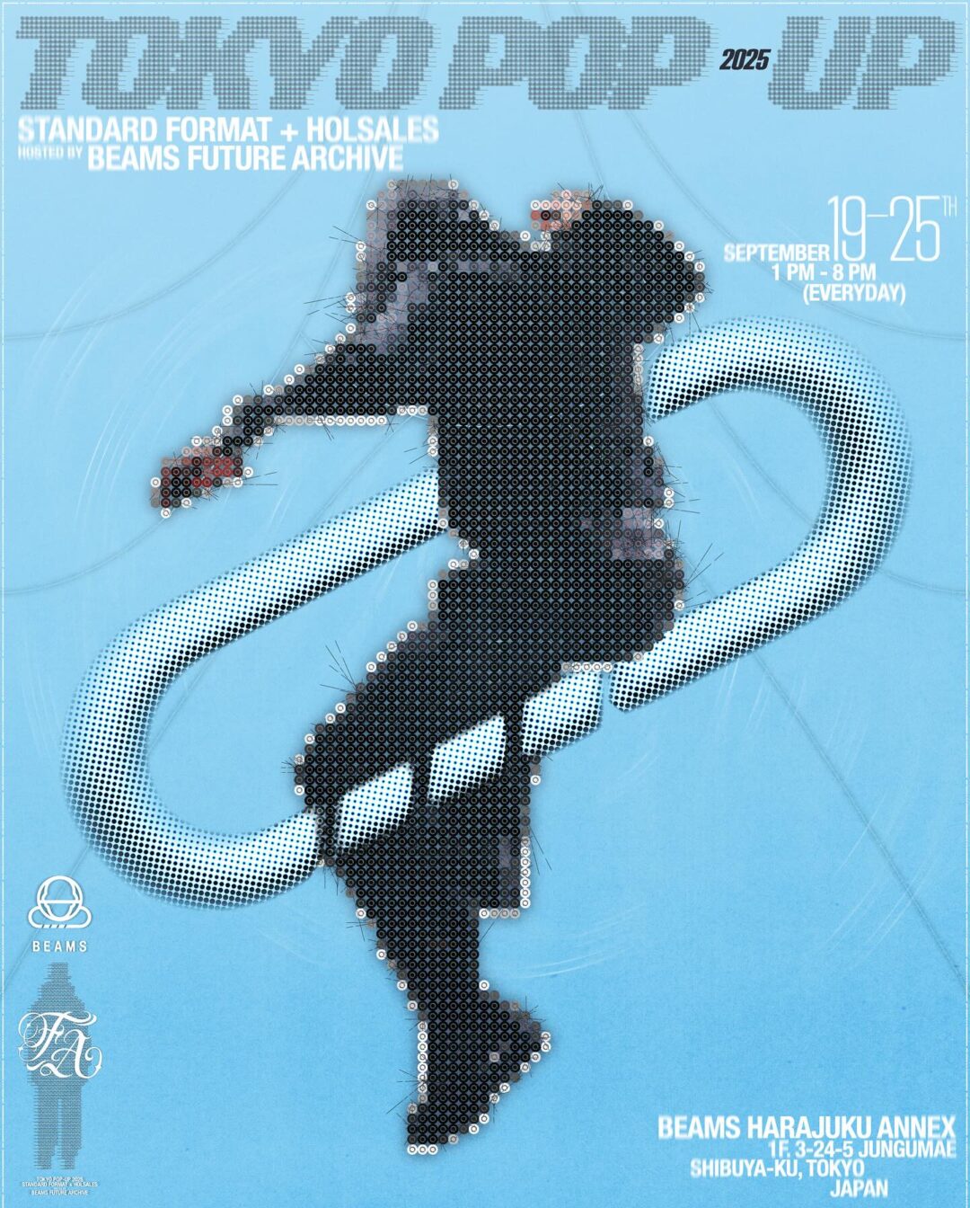 HOLSALES & Standard Format POP UPが、BEAMS HARAJUKU ANNEXにて2025年 9/19~9/21 開催 (ビームス)