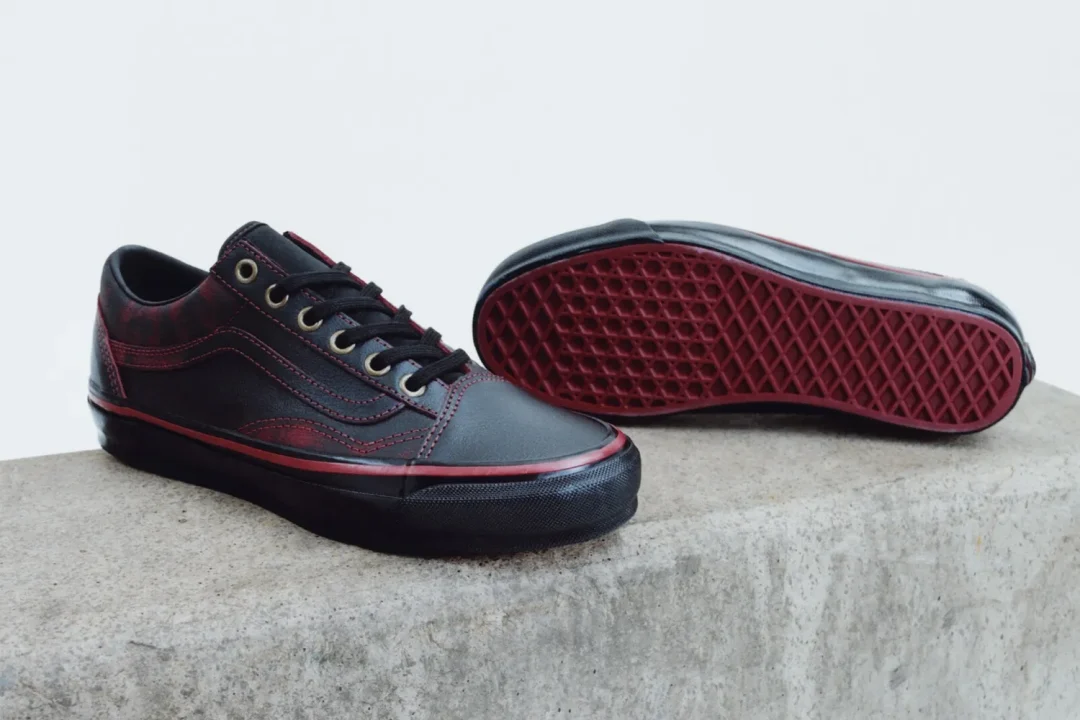 【2025年 9/5 発売】「Tania Cruz」デザインモデル VANS PREMIUM OLD SKOOL LEATHER (タニア・クルズ バンズ プレミアム オールドスクール レザー) [VN000EDAKRK]