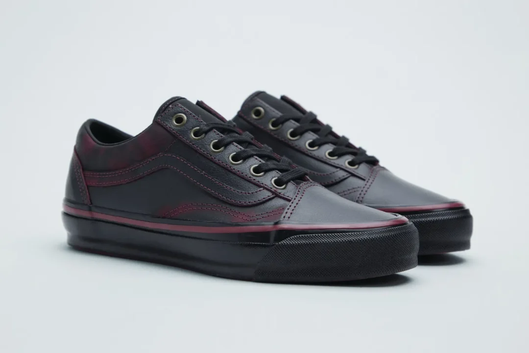 【2025年 9/5 発売】「Tania Cruz」デザインモデル VANS PREMIUM OLD SKOOL LEATHER (タニア・クルズ バンズ プレミアム オールドスクール レザー) [VN000EDAKRK]