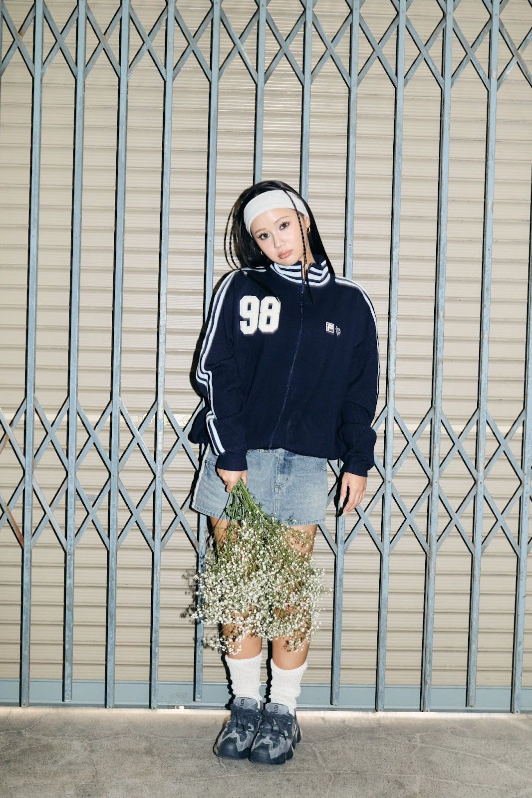 yutori「HTH」×「FILA」コラボ Knit track JKが2025年 9/26 発売 (ユトリ エイチティーエイチ フィラ)