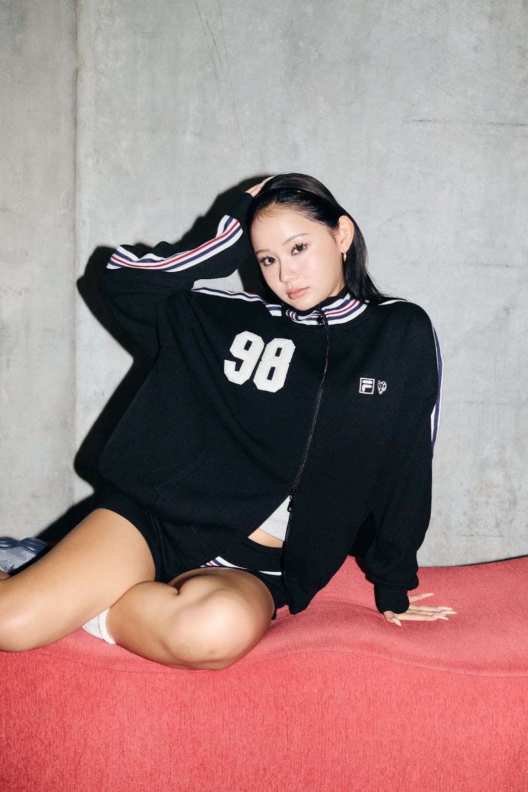 yutori「HTH」×「FILA」コラボ Knit track JKが2025年 9/26 発売 (ユトリ エイチティーエイチ フィラ)