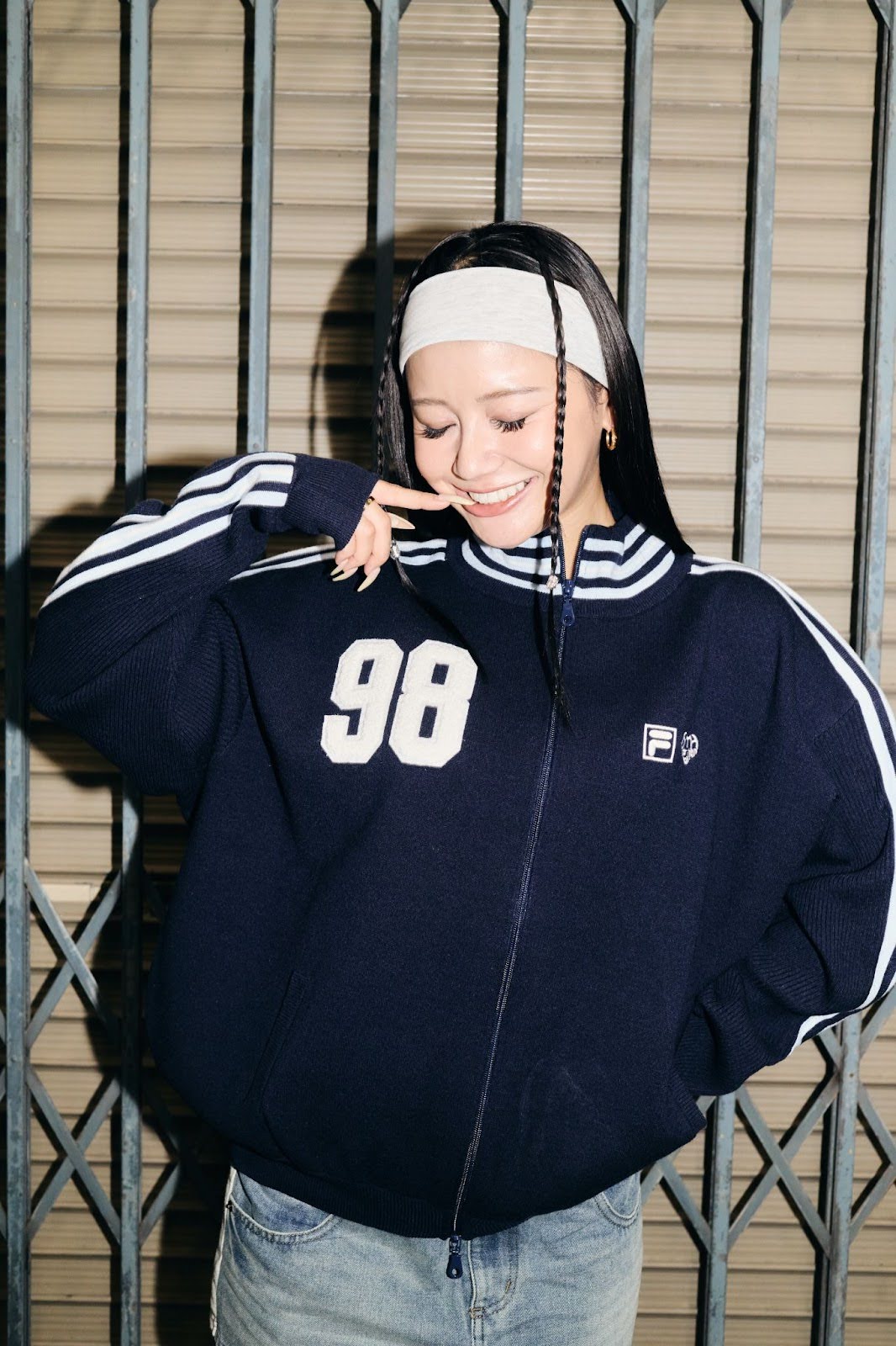 yutori「HTH」×「FILA」コラボ Knit track JKが2025年 9/26 発売 (ユトリ エイチティーエイチ フィラ)