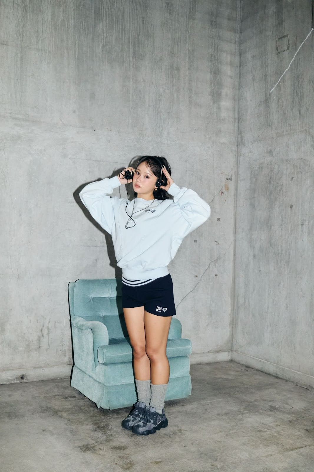 yutori「HTH」×「FILA」コラボ Knit track JKが2025年 9/26 発売 (ユトリ エイチティーエイチ フィラ)