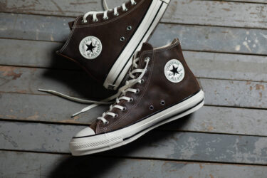 【2025年 9/12 発売】CONVERSE ALL STAR AGED WAXEDLEATHER HI “Antique Brown” (コンバース オールスター エイジド ワックスドレザー) [31315750]