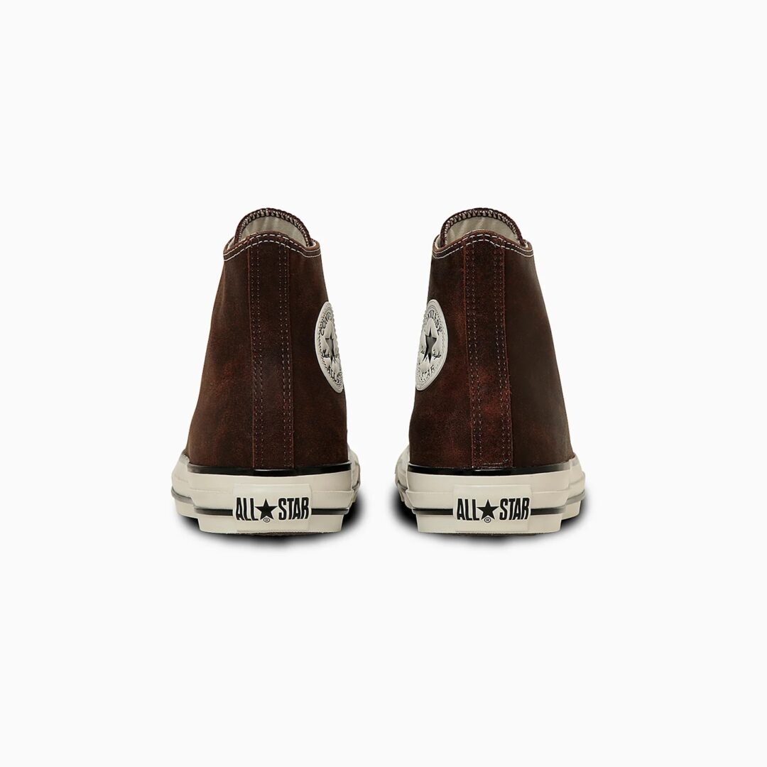 【2025年 9/12 発売】CONVERSE ALL STAR AGED WAXEDLEATHER HI “Antique Brown” (コンバース オールスター エイジド ワックスドレザー) [31315750]