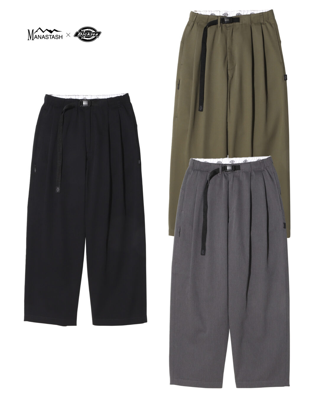 MANASTASH × Dickies コラボアイテムが発売 (マナスタッシュ ディッキーズ)