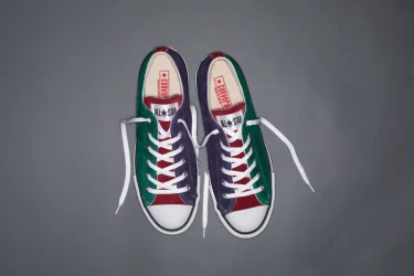 【2025年 9/12 発売】CONVERSE SUEDE ALL STAR J OX “Gree/Red/Purple” (コンバース スエード オールスター) [31315380]
