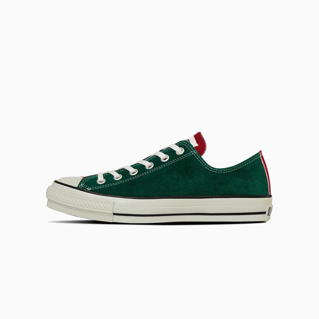 【2025年 9/12 発売】CONVERSE SUEDE ALL STAR J OX “Green/Red/Purple” (コンバース スエード オールスター) [31315380]