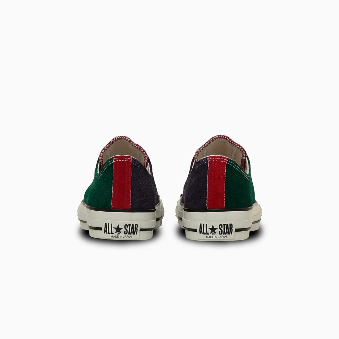 【2025年 9/12 発売】CONVERSE SUEDE ALL STAR J OX “Green/Red/Purple” (コンバース スエード オールスター) [31315380]