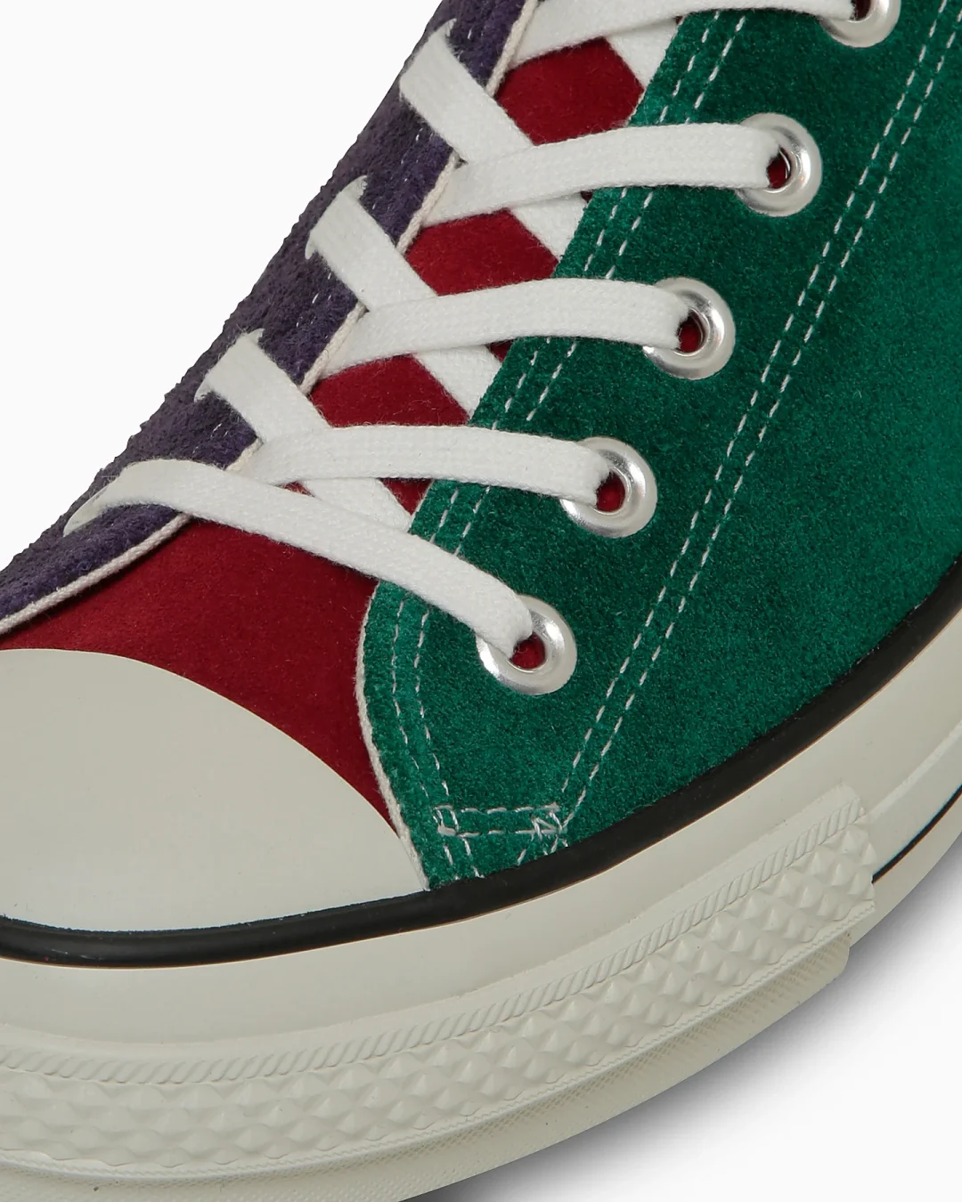 【2025年 9/12 発売】CONVERSE SUEDE ALL STAR J OX “Green/Red/Purple” (コンバース スエード オールスター) [31315380]