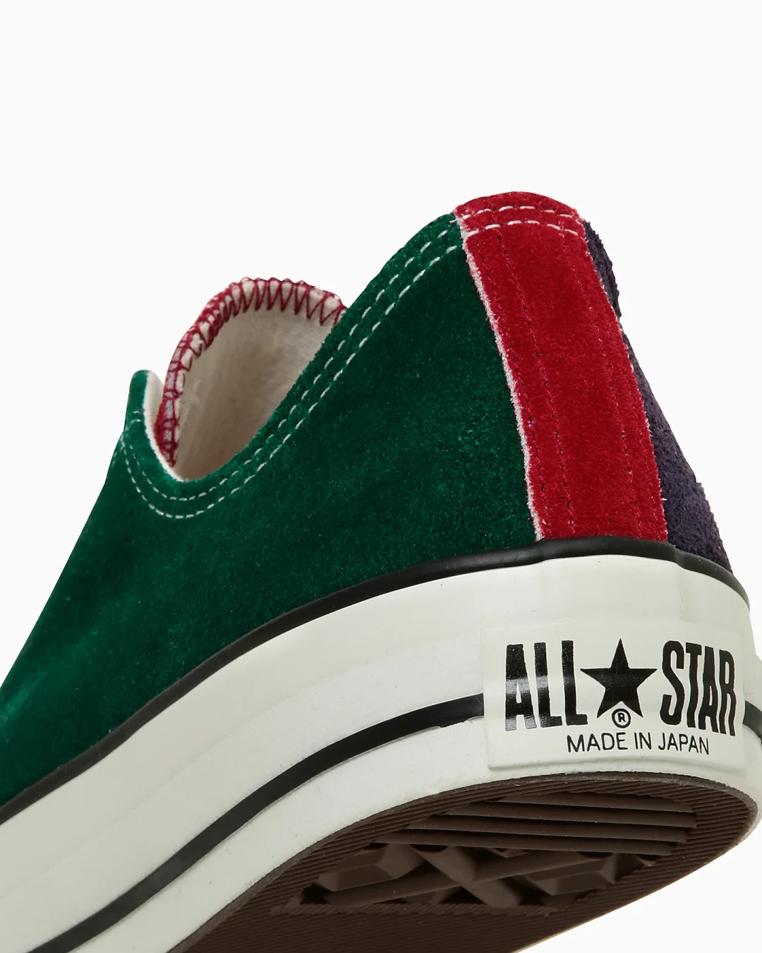 【2025年 9/12 発売】CONVERSE SUEDE ALL STAR J OX “Green/Red/Purple” (コンバース スエード オールスター) [31315380]