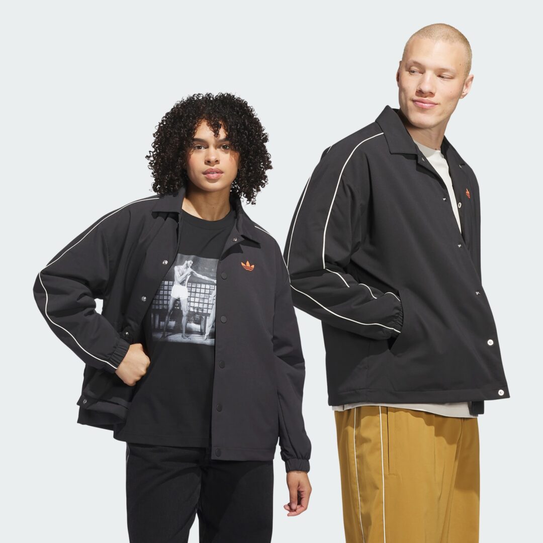 【2025年 9/10 発売】ストレッチ素材を使用した adidas Originals 2025 FW “Coach Jacket” (アディダス オリジナルス コーチジャケット) [KA5462/KA5463]