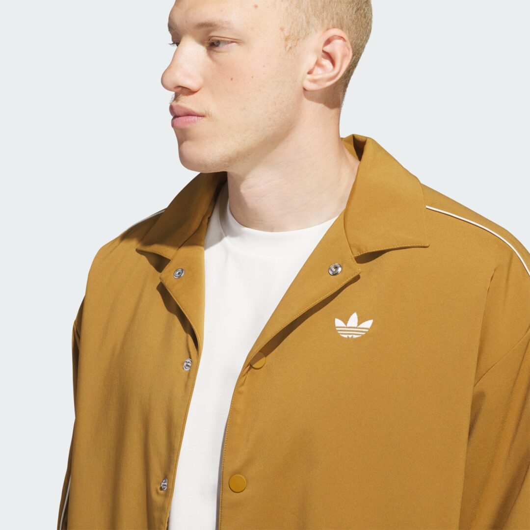 【2025年 9/10 発売】ストレッチ素材を使用した adidas Originals 2025 FW “Coach Jacket” (アディダス オリジナルス コーチジャケット) [KA5462/KA5463]
