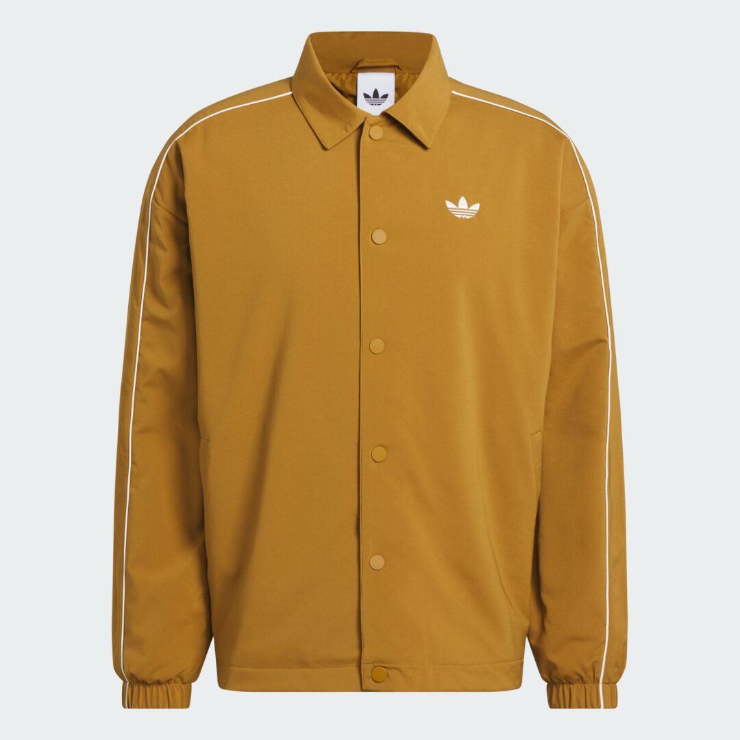【2025年 9/10 発売】ストレッチ素材を使用した adidas Originals 2025 FW “Coach Jacket” (アディダス オリジナルス コーチジャケット) [KA5462/KA5463]