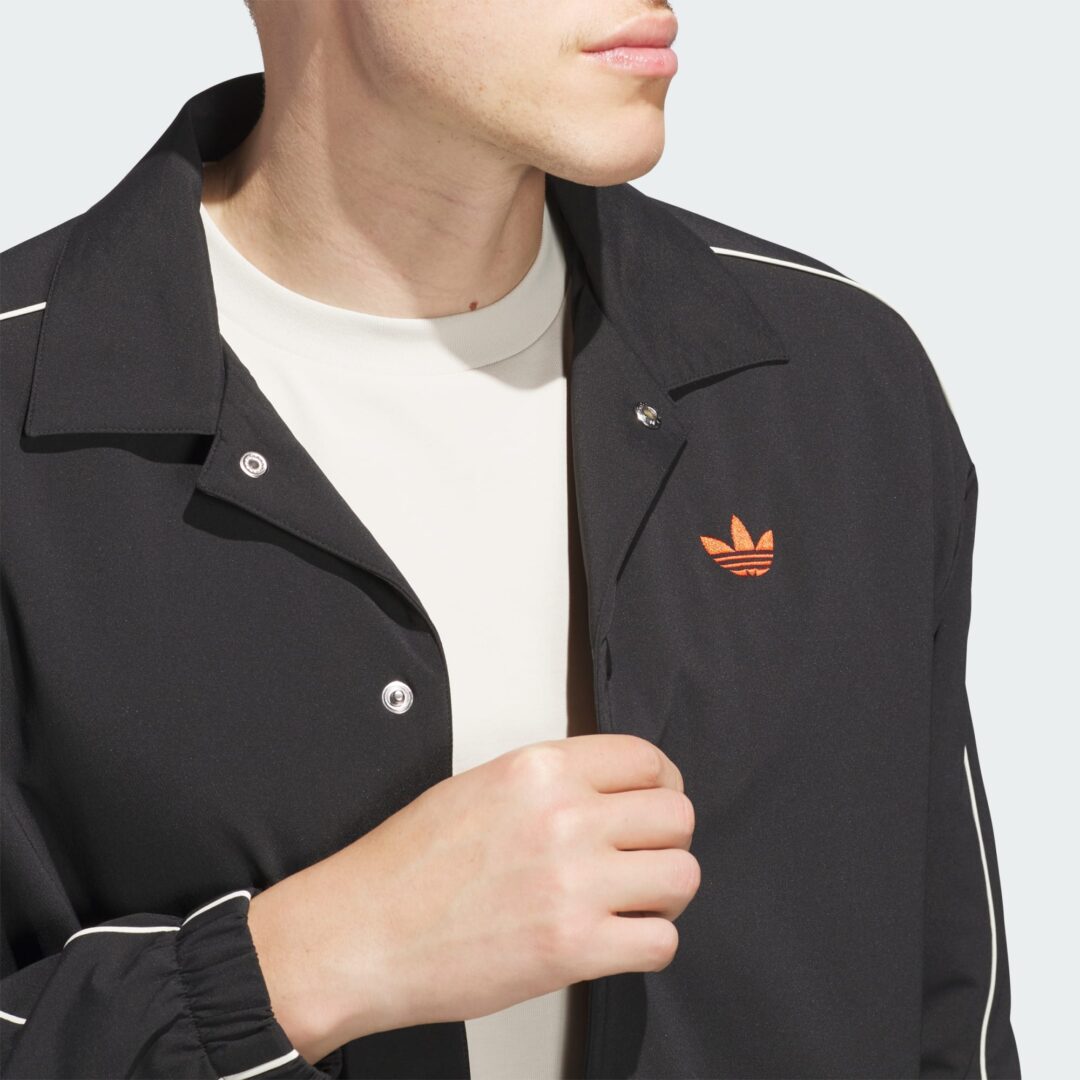 【2025年 9/10 発売】ストレッチ素材を使用した adidas Originals 2025 FW “Coach Jacket” (アディダス オリジナルス コーチジャケット) [KA5462/KA5463]