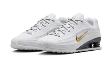 【2025年 10/2 発売予定】NIKE SHOX Z “White/Metallic Gold” (ナイキ ショックス ゼット “ホワイト/メタリックゴールド”) [HQ7540-100]