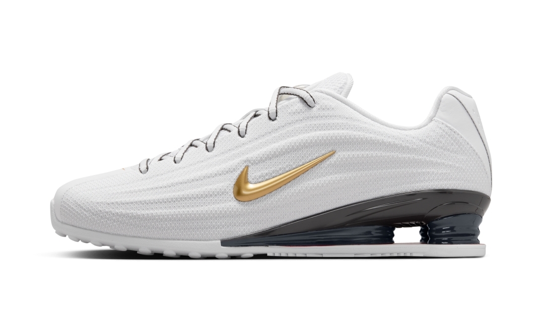 【2025年 10/2 発売予定】NIKE SHOX Z “White/Metallic Gold” (ナイキ ショックス ゼット “ホワイト/メタリックゴールド”) [HQ7540-100]