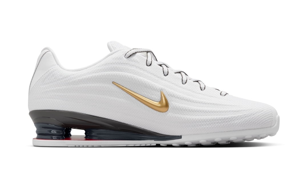 【2025年 10/2 発売予定】NIKE SHOX Z “White/Metallic Gold” (ナイキ ショックス ゼット “ホワイト/メタリックゴールド”) [HQ7540-100]