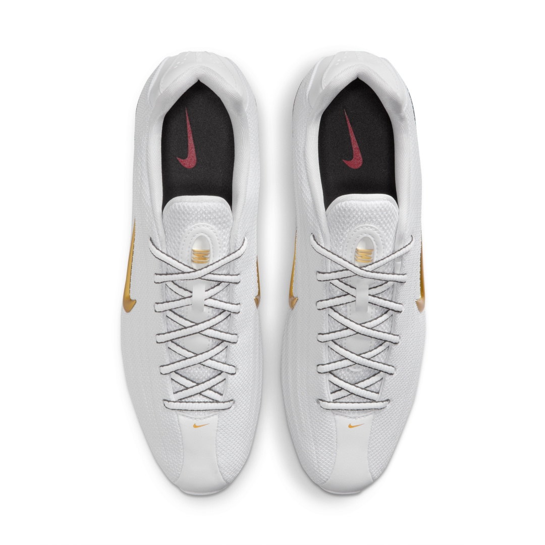 【2025年 10/2 発売予定】NIKE SHOX Z “White/Metallic Gold” (ナイキ ショックス ゼット “ホワイト/メタリックゴールド”) [HQ7540-100]