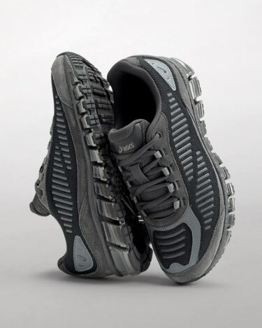 【2025年 9/12 発売】ASICS GEL-QUANTUM 360 I AMP “Black/Reddish Brown” (アシックス ゲルクォンタム) [1203A731.001/1203A731.201]