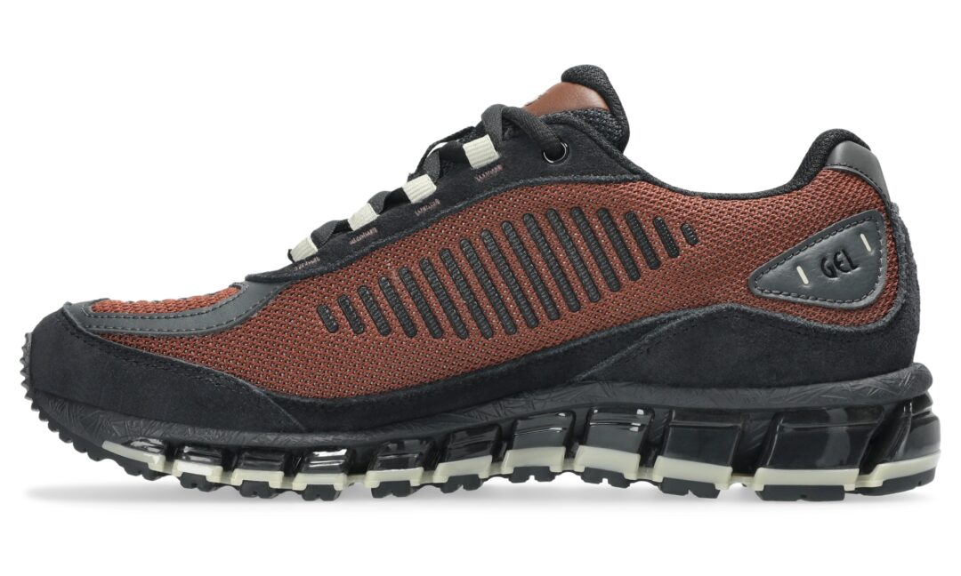 【2025年 9/12 発売】ASICS GEL-QUANTUM 360 I AMP “Black/Reddish Brown” (アシックス ゲルクォンタム) [1203A731.001/1203A731.201]