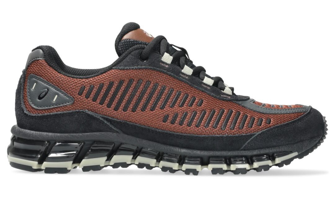 【2025年 9/12 発売】ASICS GEL-QUANTUM 360 I AMP “Black/Reddish Brown” (アシックス ゲルクォンタム) [1203A731.001/1203A731.201]