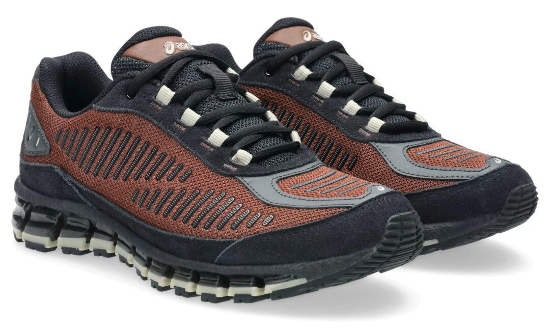 【2025年 9/12 発売】ASICS GEL-QUANTUM 360 I AMP “Black/Reddish Brown” (アシックス ゲルクォンタム) [1203A731.001/1203A731.201]