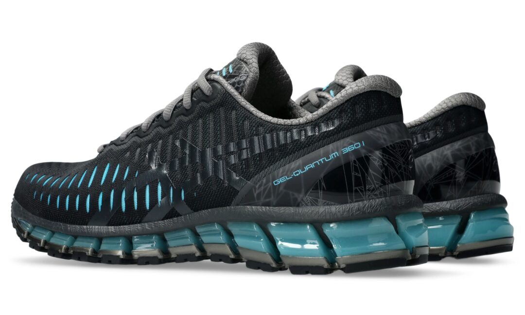 【2025年 9/12 発売】ASICS GEL-QUANTUM 360 I “Black/Aquarium” (アシックス ゲルクォンタム) [1203A750.001]