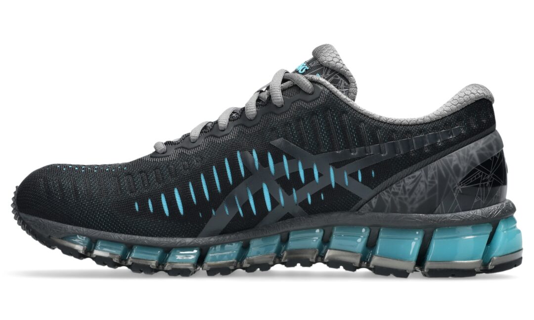 【2025年 9/12 発売】ASICS GEL-QUANTUM 360 I “Black/Aquarium” (アシックス ゲルクォンタム) [1203A750.001]