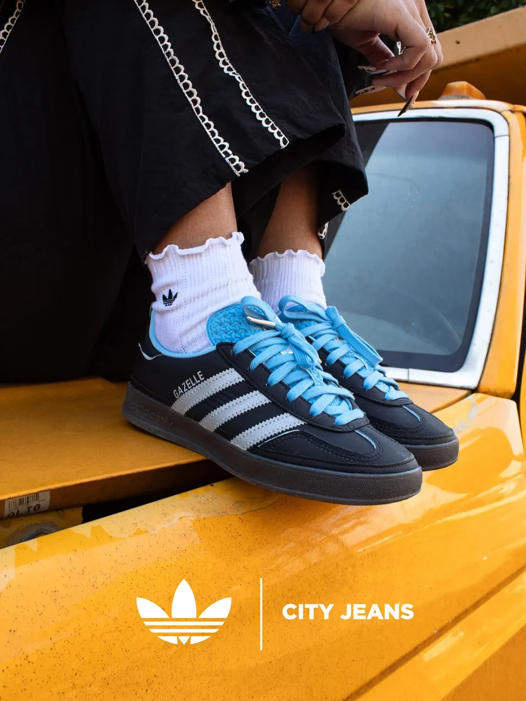 【2025年 発売予定】City Jeans × adidas Originals GAZELLE INDOOR “Diamond in the Rough” (シティシーンズ アディダス オリジナルス ガゼル インドア “ダイアモンド イン ザ ラフ”)