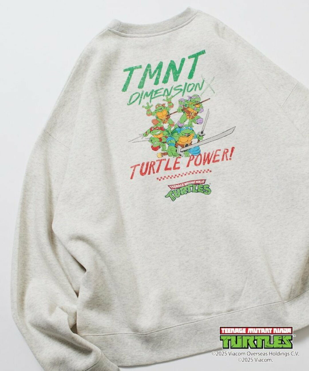 FREAK’S STORE × TEENAGE MUTANT NINJA TURTLES 2025 FW 別注 ビッグシルエット バックプリント クルーネックスウェットが発売 (フリークスストア ミュータント・ニンジャ・タートルズ)
