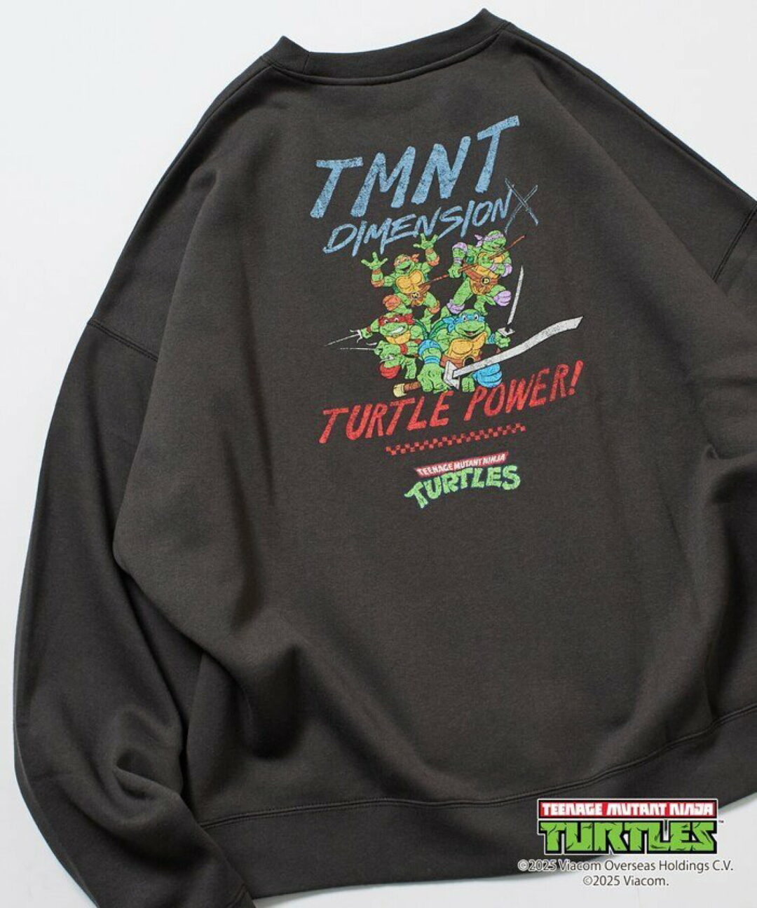 FREAK’S STORE × TEENAGE MUTANT NINJA TURTLES 2025 FW 別注 ビッグシルエット バックプリント クルーネックスウェットが発売 (フリークスストア ミュータント・ニンジャ・タートルズ)