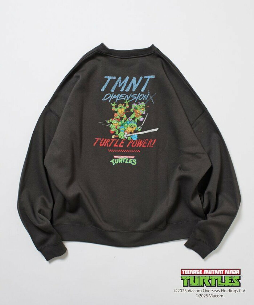 FREAK’S STORE × TEENAGE MUTANT NINJA TURTLES 2025 FW 別注 ビッグシルエット バックプリント クルーネックスウェットが発売 (フリークスストア ミュータント・ニンジャ・タートルズ)