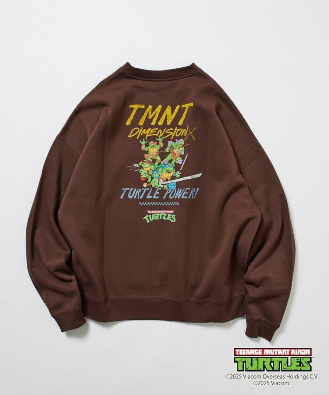 FREAK’S STORE × TEENAGE MUTANT NINJA TURTLES 2025 FW 別注 ビッグシルエット バックプリント クルーネックスウェットが発売 (フリークスストア ミュータント・ニンジャ・タートルズ)